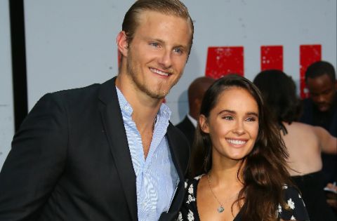 Alexander Ludwig was previously in a relationship with his co-star.